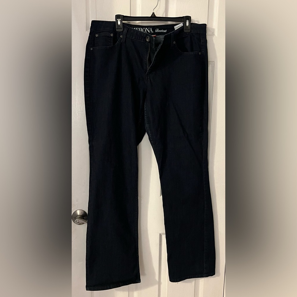 EUC Merona 16L bootcut dark wash jeans